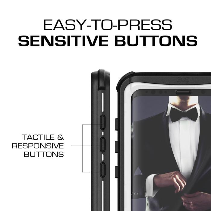 UTGATT4 - Ghostek Nautical 2 Vattentätt Skal till Samsung Galaxy S9 Plus - Vit