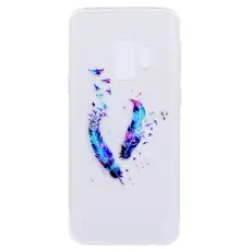 OEM - Flexicase Skal till Samsung Galaxy S9 - Feathers