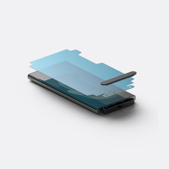 Ringke - [2-Pack] Ringke Galaxy S23 Ultra Härdat Glas Skärmskydd - Clear