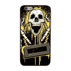 OEM - BaksideSkal till Apple iPhone 6 / 6S - Skull Playing Music