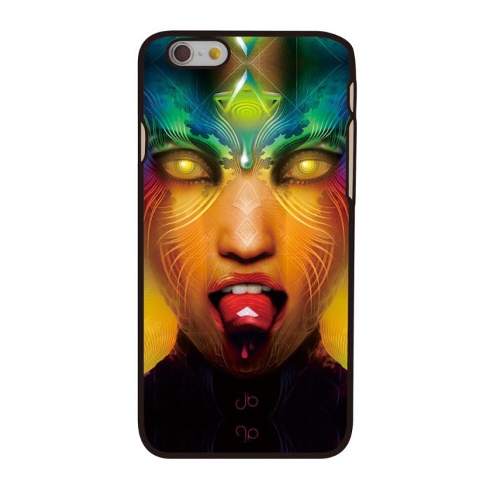 OEM - BaksideSkal till Apple iPhone 6 / 6S - Trippy Girl