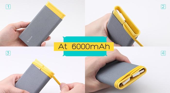 UTGATT1 - iHave AT Extern Powerbank 6000 mAh - (Svart)