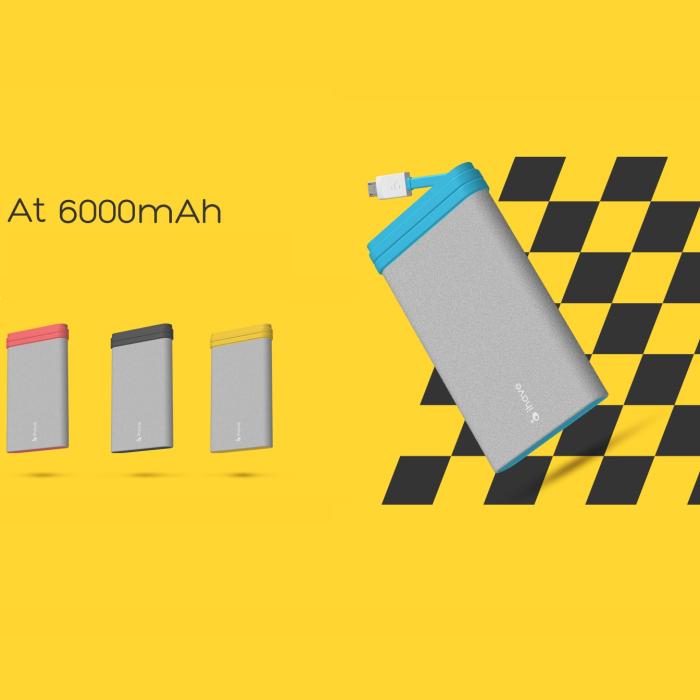 UTGATT1 - iHave AT Extern Powerbank 6000 mAh - (Svart)