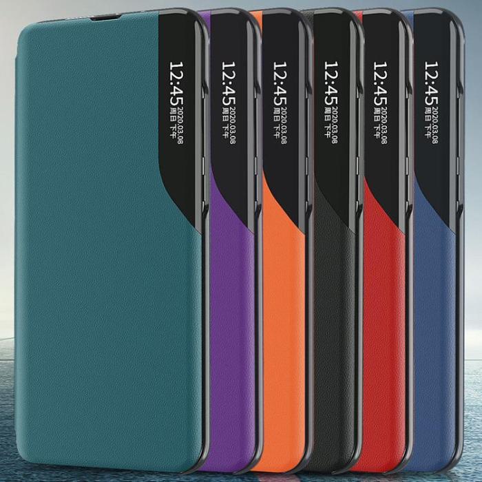 OEM - Galaxy S23 Fodral Eco-Leather View - Svart