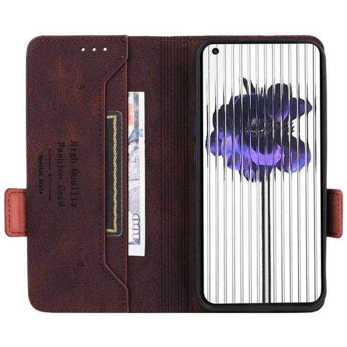 A-One Brand - Nothing Phone 1 Plånboksfodral Decor - Brun