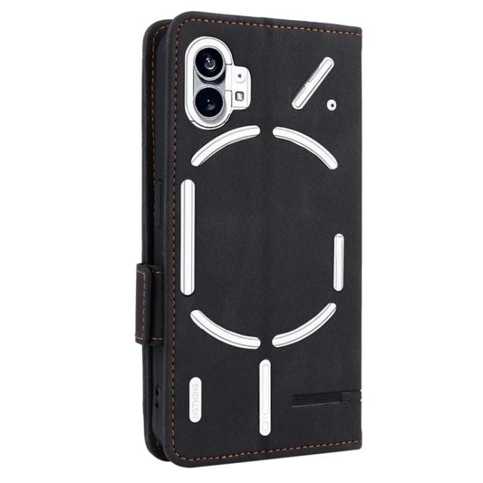 A-One Brand - Nothing Phone 1 Plånboksfodral Decor - Svart