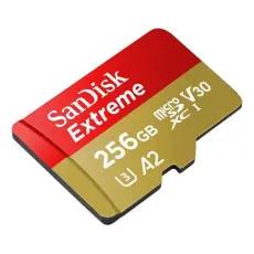 Sandisk - SanDisk Extreme 256 GB MicroSDXC minneskort