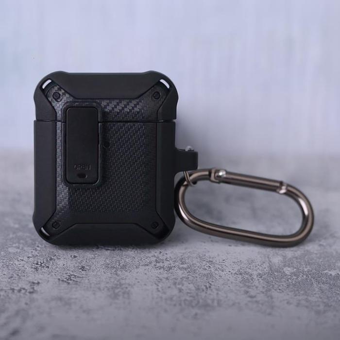 OEM - AirPods 1/2 Skal Nitro - Svart