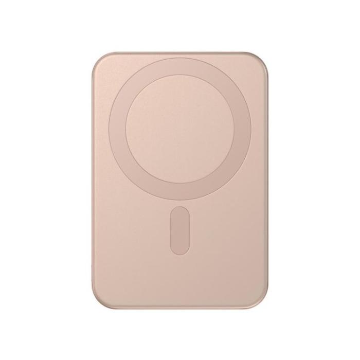 Satechi - Satechi Qi2 MagSafe Powerbank 5000mAh med Stativ - Desert Rose
