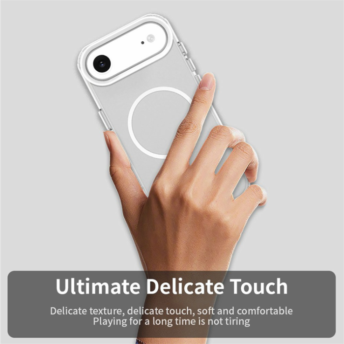 A-One Brand - iPhone Air Mobilskal MagSafe Candy Color - Vit
