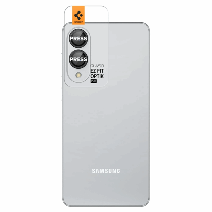 Spigen - [2-Pack] Spigen Galaxy S25 Edge Kameralinsskydd Härdat glas EZ Fit