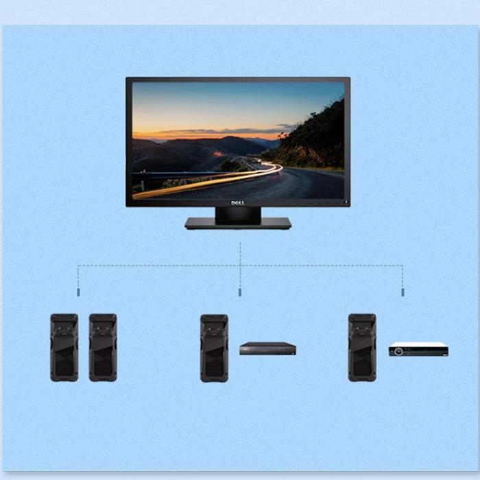 Ugreen - Ugreen Splitter Switch KVM - Svart