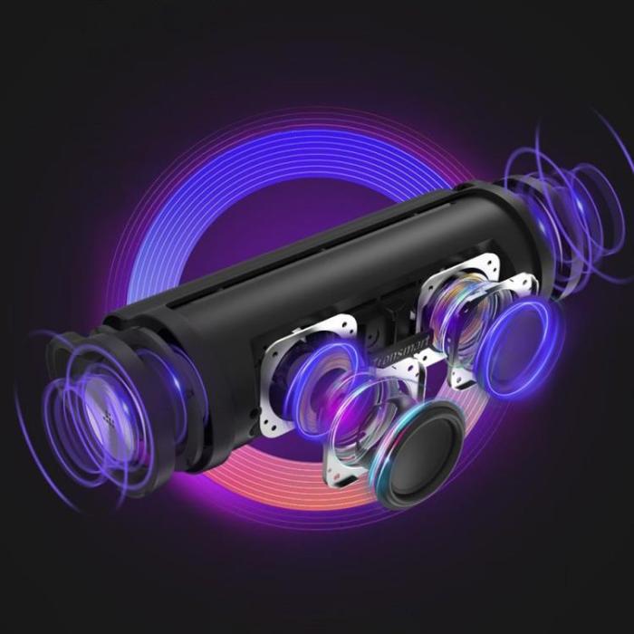 UTGATT1 - Tronsmart Force 2 Trådlös Vattentät Högtalare Bluetooth 5.0 30W - Svart