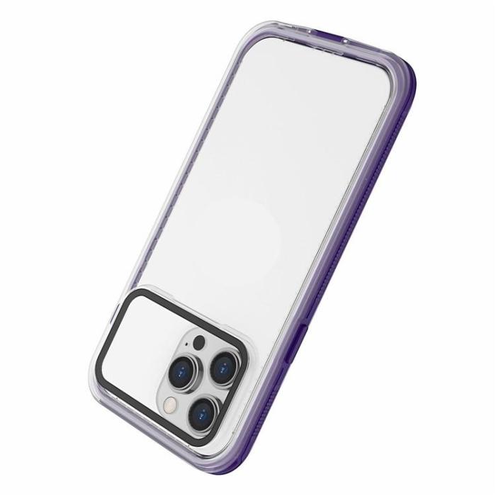 OEM - iPhone 15 Pro Mobilskal IP68 Vattentätt - Lila