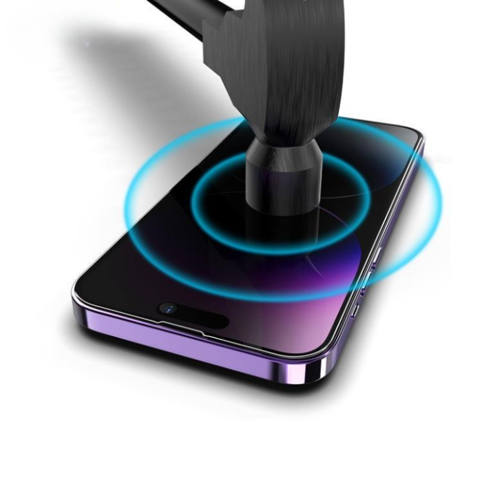 Boom of Sweden - LIVSTIDSGARANTI - BOOM iPhone 14 Pro Max Privacy Härdat Glas Skärmskydd 2st