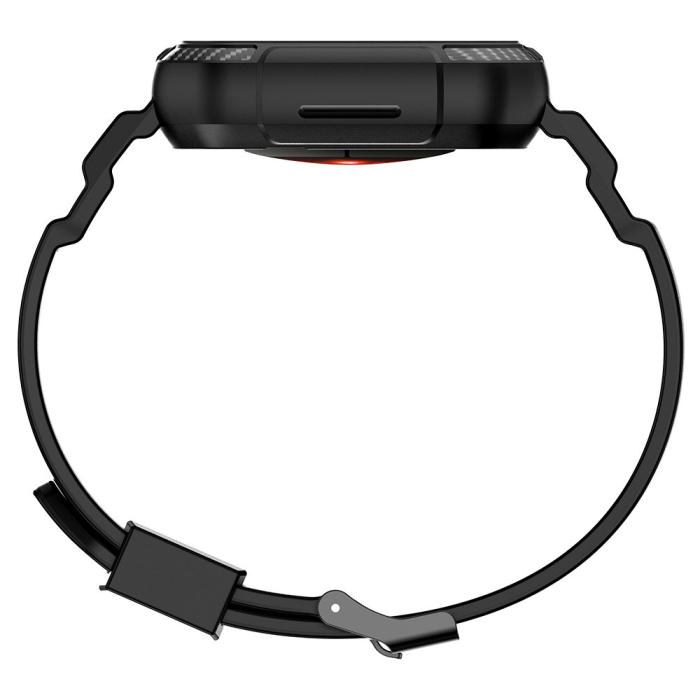 KINGXBAR - Kingxbar Apple Watch 4/5/6/7/8/SE (38/40/41mm) Skal CYF106 - Svart