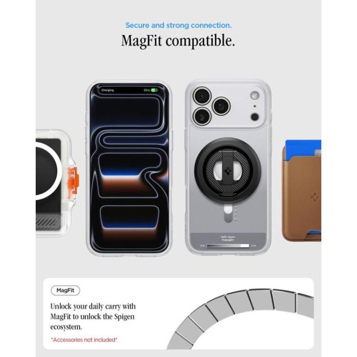 Spigen - Spigen Mobilskal För iPhone 18 Pro Max/17 Pro Max Magsafe Ultra Hybrid Classic