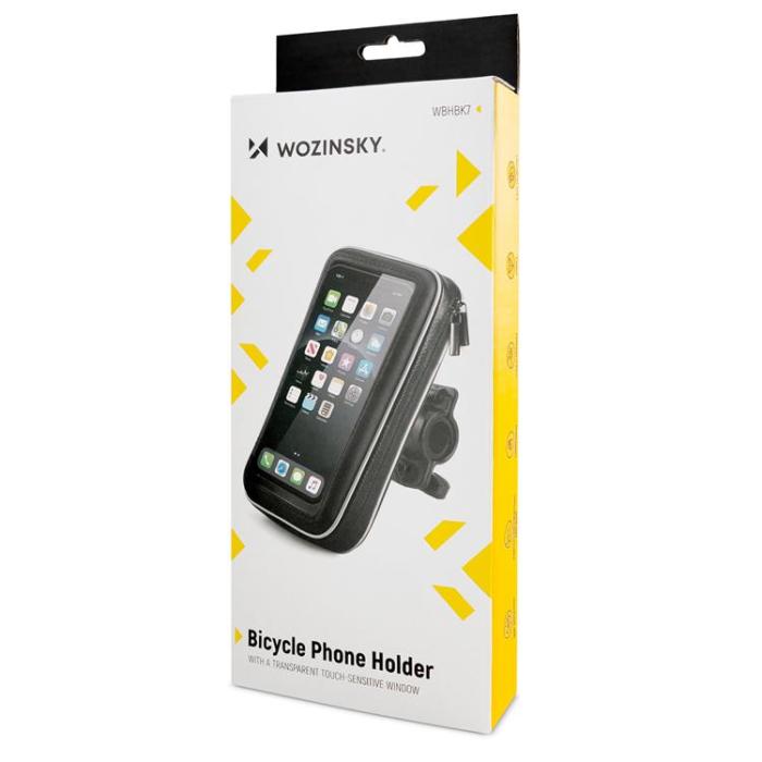 Wozinsky - Wozinsky Mobilhållare För Cykel, Motorcykel, Skotrar - Svart