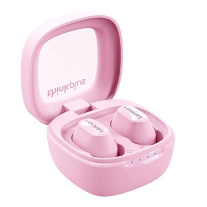 Lenovo - Lenovo Thinkplus XT62 TWS Ergonomic Bluetooth Hörlurar Trådlösa - Rosa