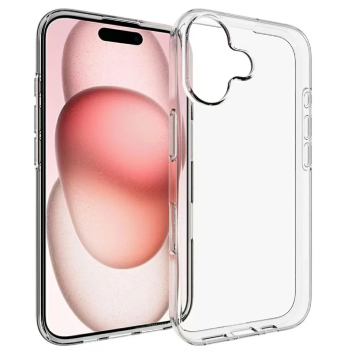 A-One Brand - iPhone 17 Mobilskal Crystal Clear TPU - Transparent