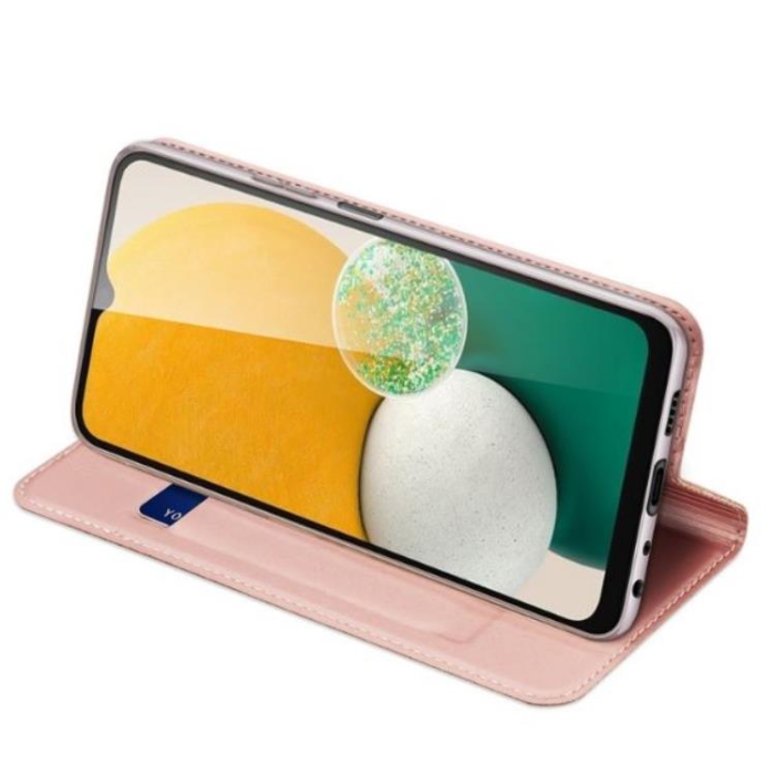 Dux Ducis - Dux Ducis Galaxy A24 4G Plånboksfodral Skin Pro - Rosa Guld