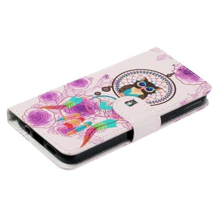 OEM - iPhone 14 Pro Plånboksfodral Folio Flip - Owl Chime