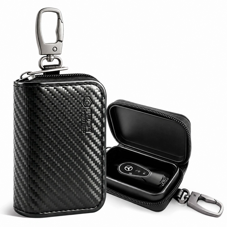 Tech-Protect RFID Fodral för keyless bilnyckel Faraday - Carbon | 2353 | AlltMobil