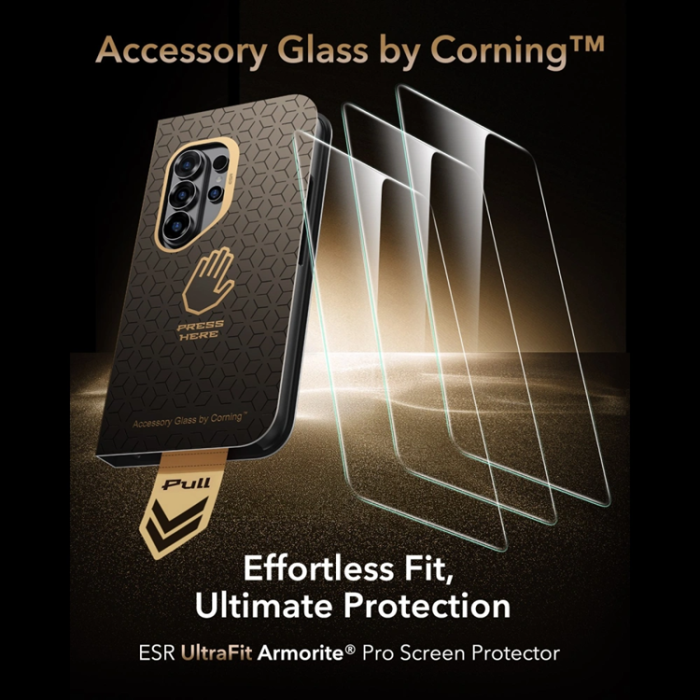 ESR - [2-Pack] ESR Härdat Glas Skärmskydd För Galaxy S26 Ultra Ultrafit Armorite Pro