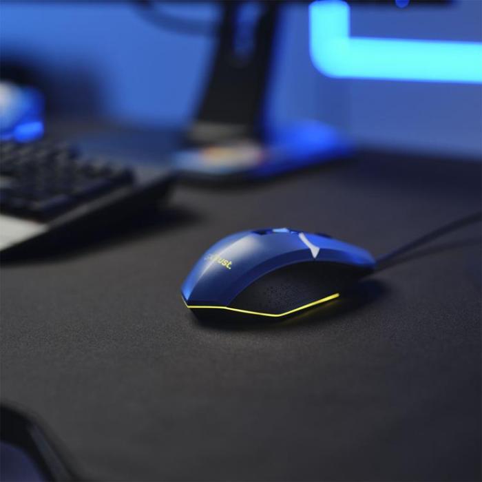 Trust - TRUST GXT 109B Felox Illuminated Gaming Mus - Blå