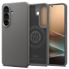 Spigen - Spigen Mobilskal F&ouml;r Galaxy S26 Plus Magsafe Liquid Air - Marble Gr&aring;