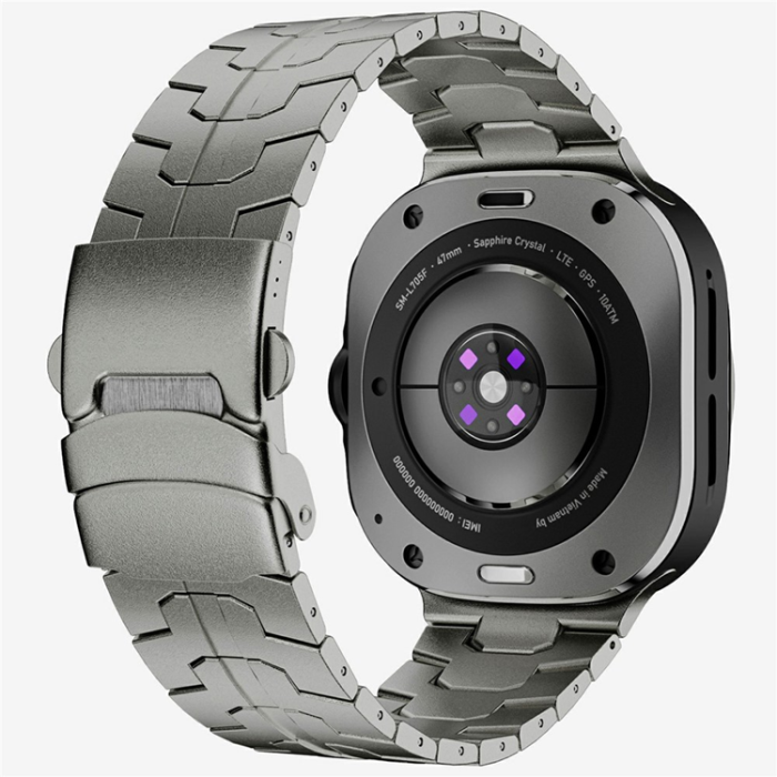 A-One Brand - Galaxy Watch 8 (40mm/44mm) 8 Classic (46mm) Armband - Titanium