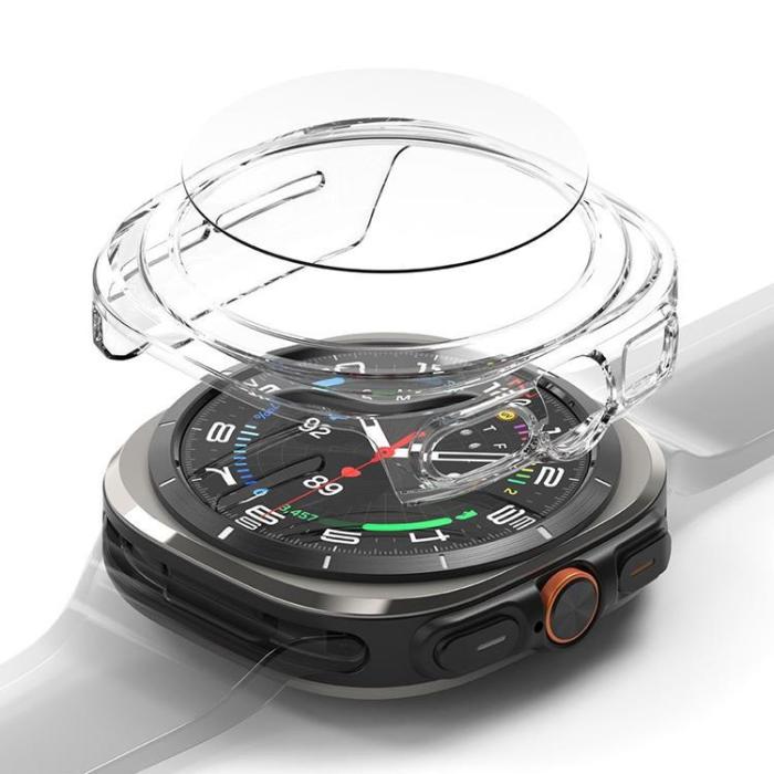 Ringke - Ringke Samsung Galaxy Watch Ultra (47 mm) Skal + Härdat Glas Skärmskydd