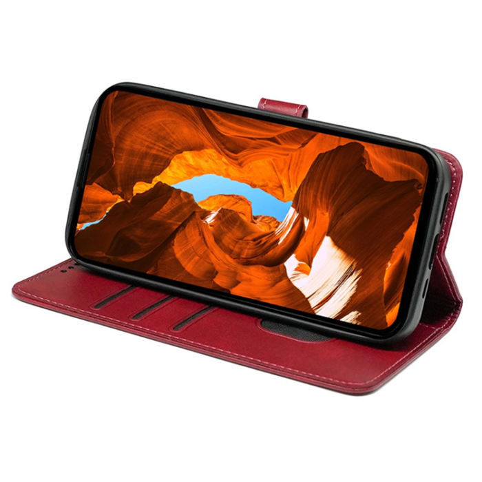 A-One Brand - OnePlus 15 5G Plånboksfodral Calf Texture Läder