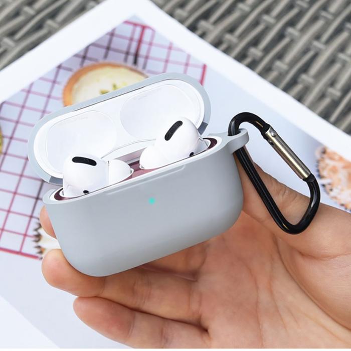 Tech-Protect - Airpods Pro 1/2 Skal Icon Hook - Svart