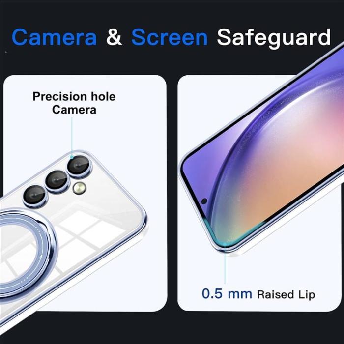 A-One Brand - Galaxy S24 Mobilskal Ringhållare TPU - Svart