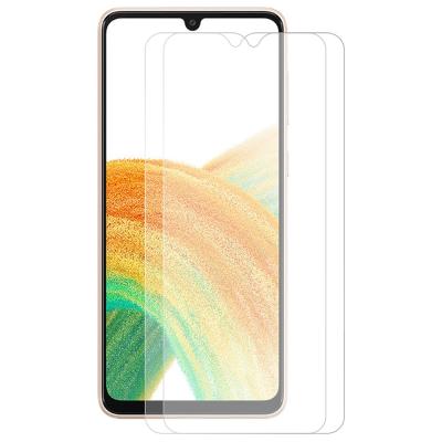 [2-PACK] Härdat Glas Skärmskydd Samsung Galaxy A33 5G - Clear