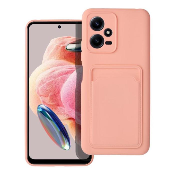 OEM - Xiaomi Redmi Note 12 5G Mobilskal Korthållare - Rosa