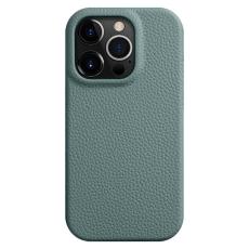 Melkco - MELKCO Mobilskal till iPhone 15 Pro Max Magnetisk &Auml;kta L&auml;der + PC - Bl&aring;