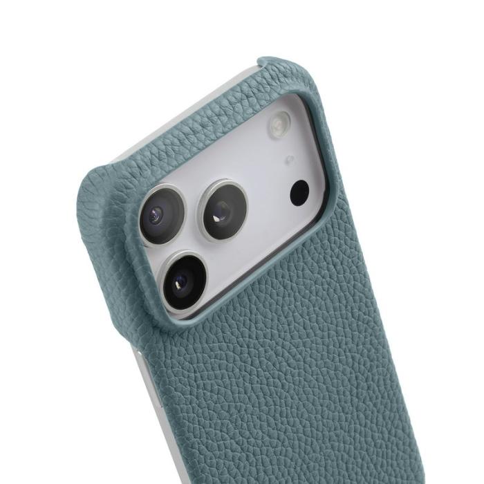 Melkco - MELKCO Mobilskal till iPhone 17 Pro Max Äkta Läder PC Blå