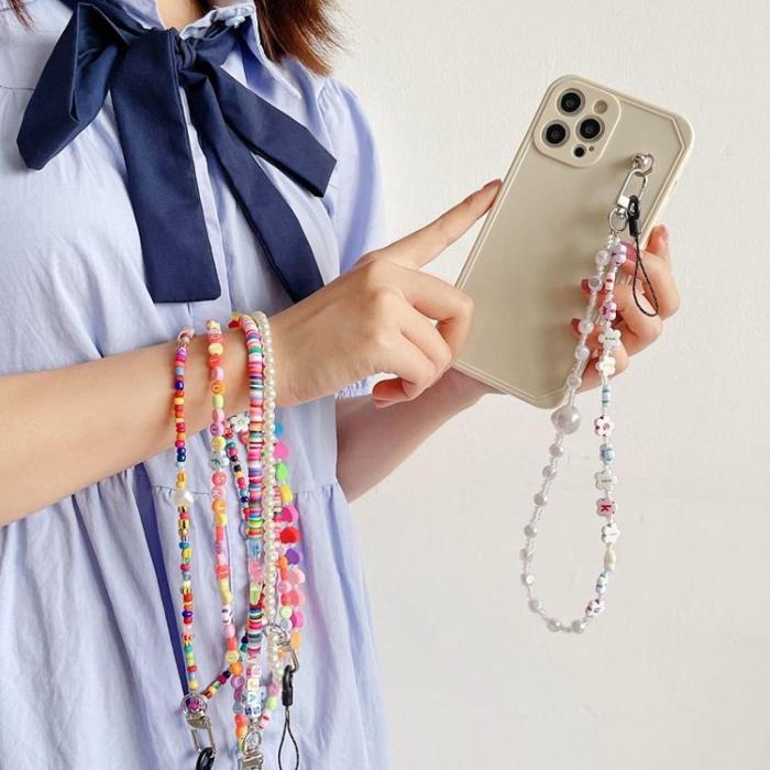 OEM - Mobilsnöre String Beads - Pattren-2