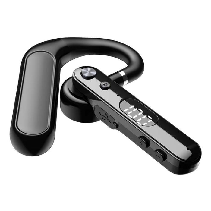 VSIDEA - VSIDEA Single Over-Ear Trådlösa Hörlur Bluetooth Business V82 - Svart