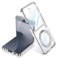 GKK - GKK Galaxy Z Flip 7 Mobilskal Kickstand - Silver
