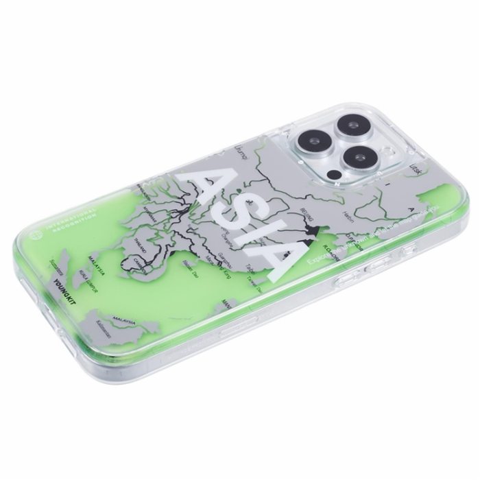 YOUNGKIT - YOUNGKIT iPhone 16 Pro Max Mobilskal MagSafe IMD-kartmönster