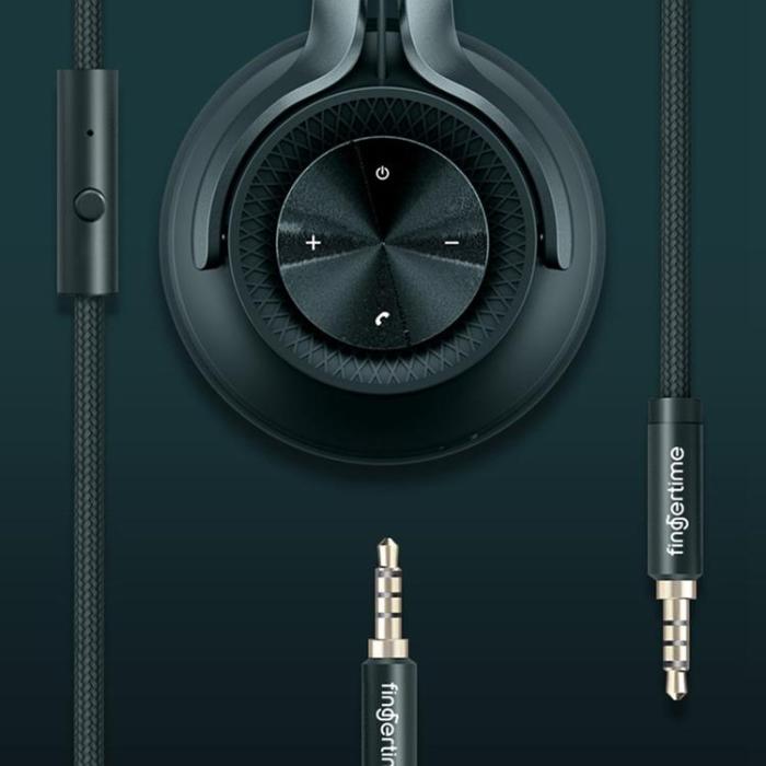 FINGERTIME - FINGERTIME Over-Ear Trådlösa Hörlurar ANC