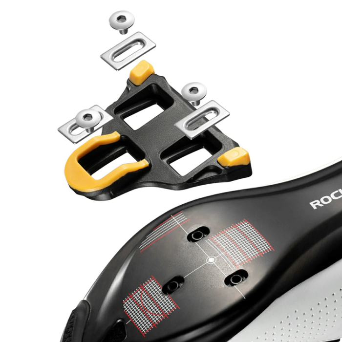 Rockbros - Rockbros Pedaler i Kolfiber och Titanlegering RD9 Shimano SPD-SL - Svart