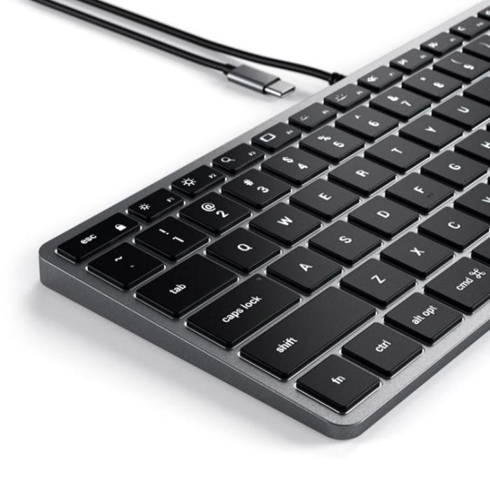 Satechi - Satechi W1 USB-C Tangentbord - Nordisk Layout