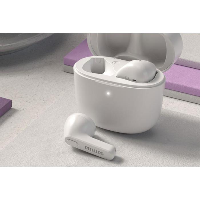 Philips - PHILIPS True Wireless In-Ear-Hörlurar, IPX4-Klass - Vit