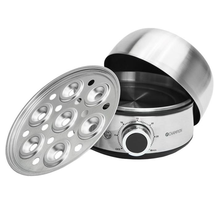 Champion - Champion Äggkokare Timer 7 Ägg EB600 Rostfri