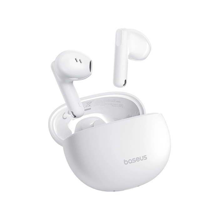 BASEUS - Baseus Bowie E12 Trådlösa Hörlurar In-Ear Bluetooth 5.3 - Vit