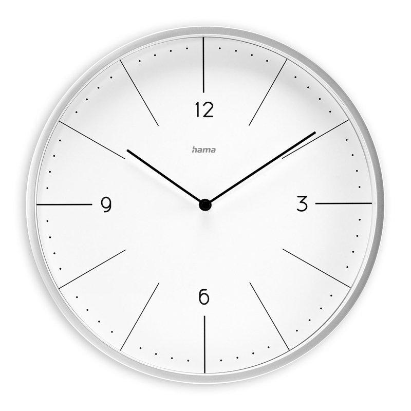 HAMA Väggklocka Sardinia Grå Diameter 30 Cm